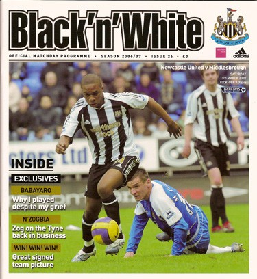 Newcastle United FC v Middlesbrough FC